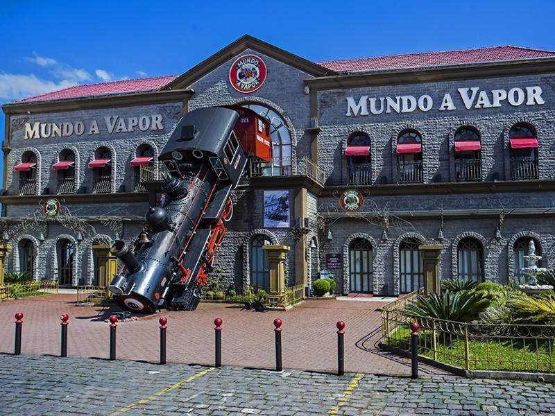 Apartamento Luxuoso No Cond Vista Do Quilombo A 50 Metros Do Hard Rock Cafe Gramado Dış mekan fotoğraf